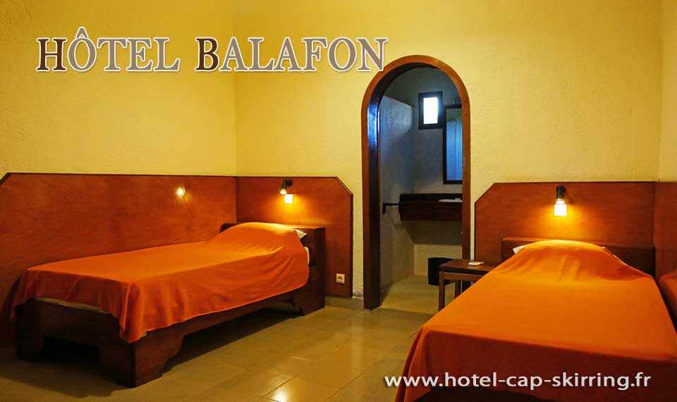 l'hôtel balafon se situe dans le sud du sénégal à la frontière de la guinée bissau idéal pour votre séjour de vacances