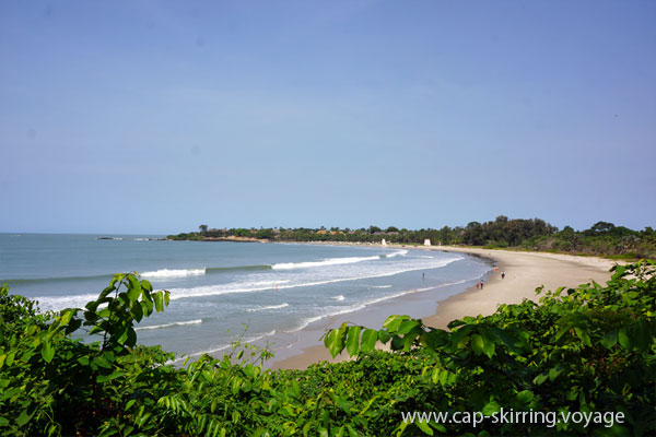 magnifique plage du sénégal sud de la casamance